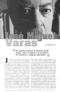 "He querido reflejar la historia..." [entrevista]