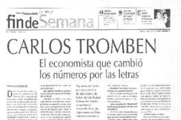 El economista que cambió los números por las letras [entrevista]