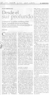 Desde el sur profundo