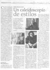 Un caleidoscopio de estilos