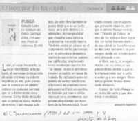 El león por fin ha rugido