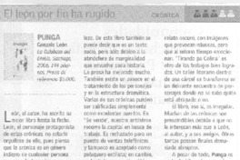 El león por fin ha rugido