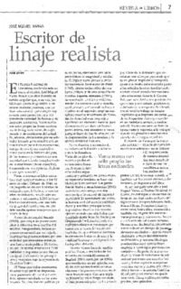 escritor de linaje realista