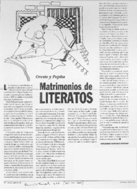 Matrimonio de literatos
