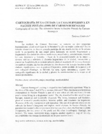 Cartografía de la ciudad