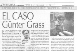El caso Günter Grass