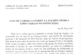 Nada de Carmen Laforet