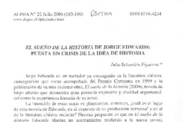 el sueño de la historia de Jorge Edwards