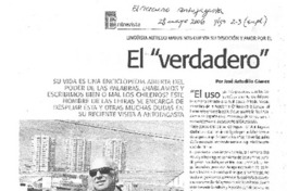 "El verdadero académico de la lengua" [entrevista]