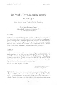 De Freud a Travis. La ciudad morada se puso gris