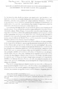 "Que de las bestias han recebido muchos advertimientos los hombres"