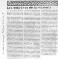 Los desvanes de la memoria
