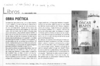 Obra poética