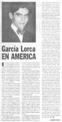 García Lorca en América