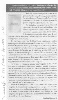 Bienaventurado P. Pedro Fabro.