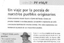 Un viaje por la poesía de nuestros pueblos oroginarios. [entrevista]