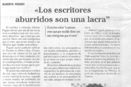 "Los escritores aburridos son una lacra"