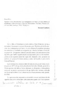 Tejedores de la revolución.