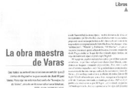 La obra maestra de Varas