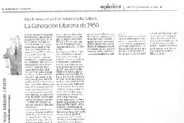 La generación literaria de 1950