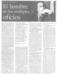 El hombre de los múltiples oficios (entrevista)