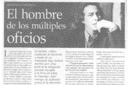 El hombre de los múltiples oficios (entrevista)
