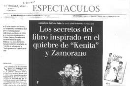 Los secretos del libro inspirado en el quiebre de "Kenita" y Zamorano