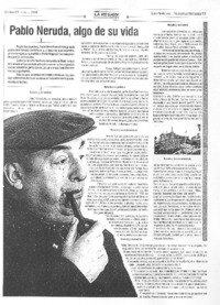 Pablo Neruda, algo de su vida