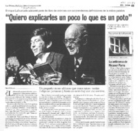 Quiero explicarles un poco lo que es el poto"