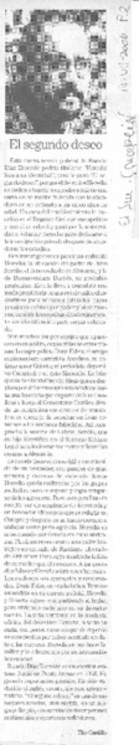 El segundo deseo