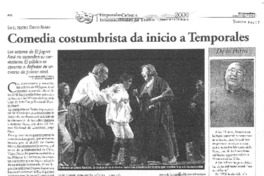 Comedia costumbrista da inicio a Temporales