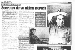 Secretos de su última morada