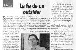 La fe de un outsoder (entrevista)