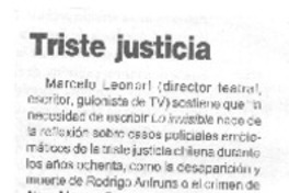 Trsite justicia