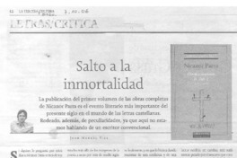 Salto a la inmortalidad
