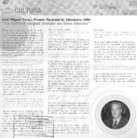 "La cultura sigue siendo un bien escaso" (entrevista)