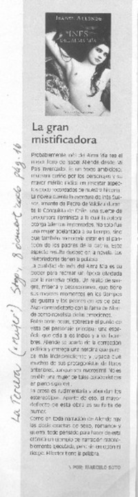 La gran mistificadora