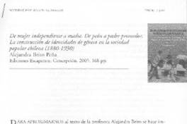 De mujer independiente a madre