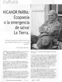 Ecoposía o la emergencia de salvar la tierra