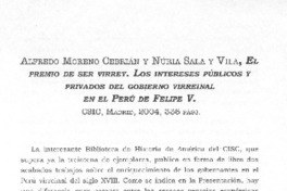 El premio de ser Virrey