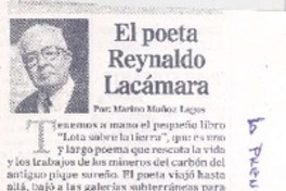 El poeta Reynaldo Lacámara