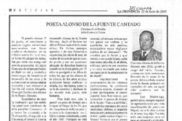 Poeta Alonso de la Fuente cantado