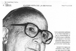 El cacique escribe den nuevo (entrevista)