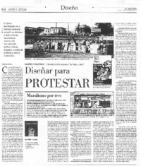 Diseñar para protestar (entrevista)