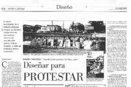 Diseñar para protestar (entrevista)