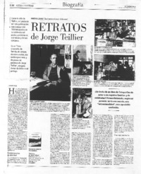 Retratos de Jorge Teillier