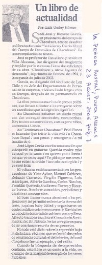 Un libro de actualidad