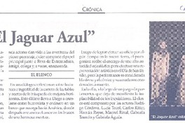Mañana en el Diego Rivera vuelve "El jaguar azul"
