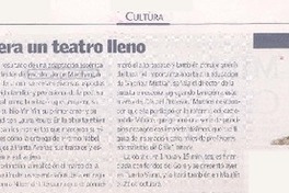 "Gabriandina" espera un teatro lleno