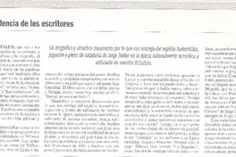 Correspodencia de los escritores